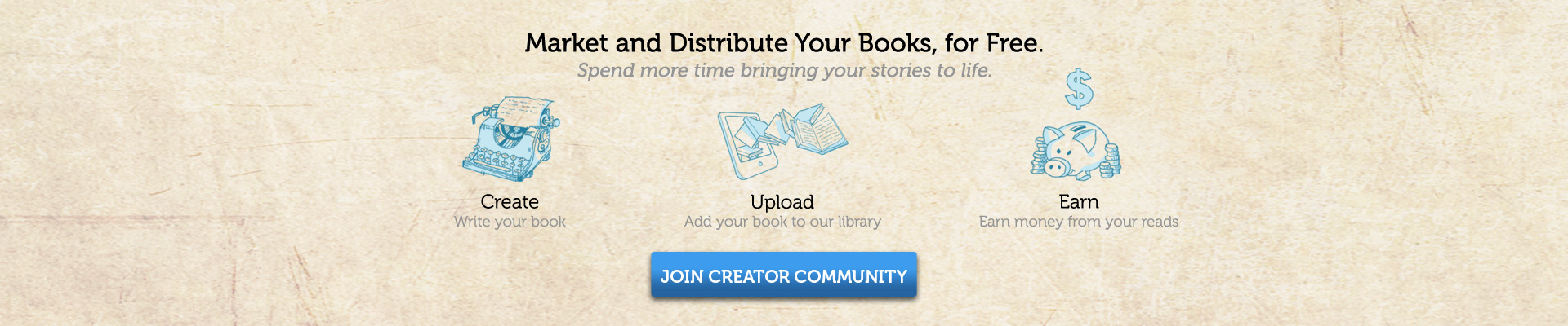 Market and Distribute your Books, for FREE!